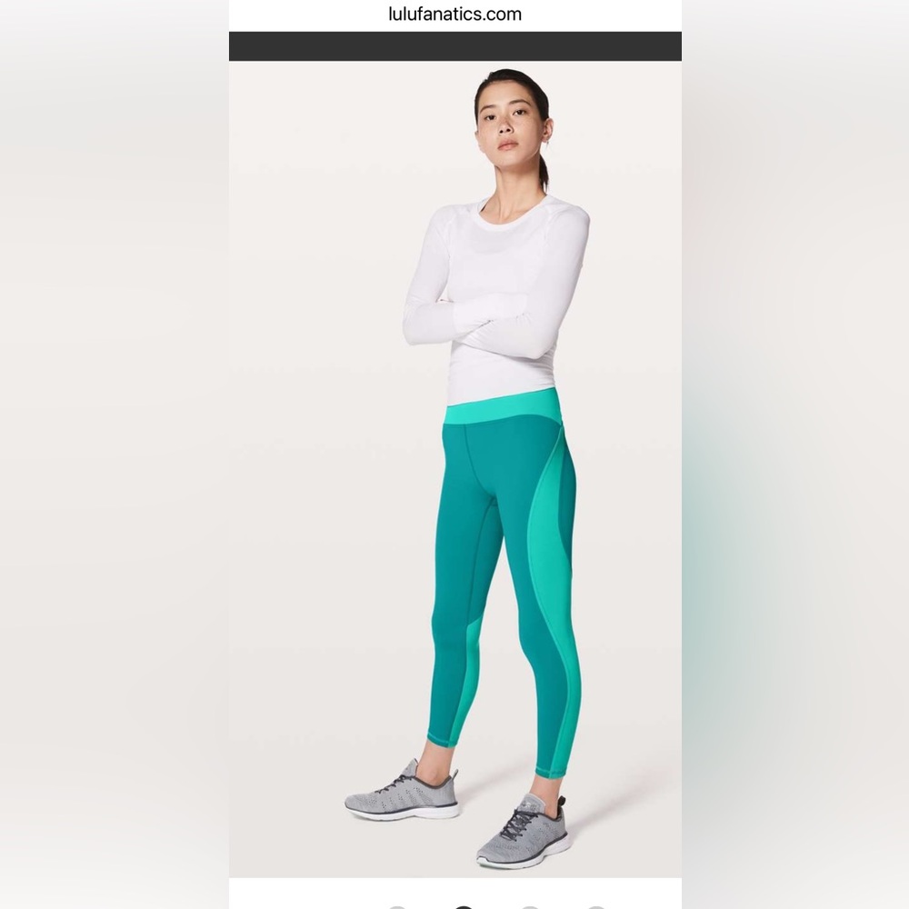 Lululemon Train Times 7/8 pant *Blocked 25”